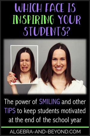 Tips on how to keep students motivated at the end of the school year.