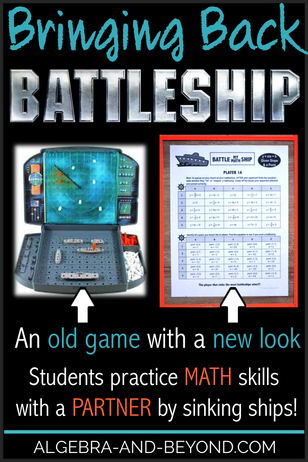 Battleship is a game we all loved growing up! Now you can bring that fun into the math classroom. Find out how by reading this blog post.