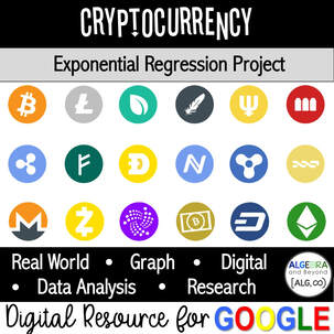 Real World Project - Cryptocurrency - Exponential Regression